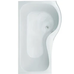 Aqua Compact P Shower Bath Set - Right Handed