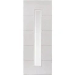 Dominion White Primed Glazed Internal Door - All Sizes