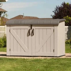 Lifetime 6ft X 3.5ft Heavy Duty Horizontal Storage Plastic Shed -Build4less Shop Lifetime 6x3.5ft Heavy Duty Horizontal Storage Plastic Shed Lifetime 1692795379264