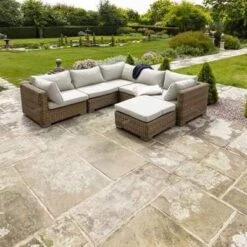 Livingstone - 5 Seater Sofa Set With Footstool