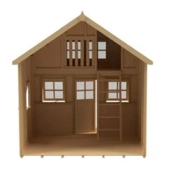 Lodge Playhouse - 8ft X 9ft -Build4less Shop LodgeplayhouseBackremovedtoshowinsideA5999 700x 345e0b1d 5f7f 46a1 b075 ba266f81f8ba
