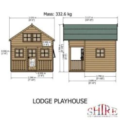 Lodge Playhouse - 8ft X 9ft -Build4less Shop Lodgeplayhousem ftlineA5999 700x b4b6fe66 248a 47cf b7fa e520aa462be2