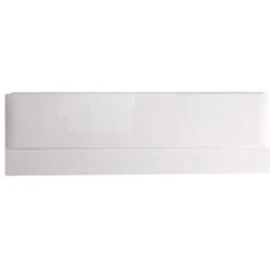 Aqua Super Strength Acrylic Front Bath Panel - Gloss White Finish - 1700mm
