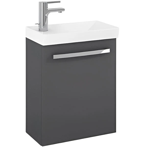 Aquatrend 455mm Wall Hung Base Unit & Basin - All Colours 2 Aquatrend 455mm Wall Hung Base Unit & Basin - All Colours - Image 2