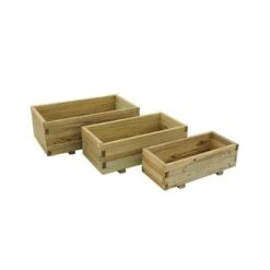 Forest Durham Rectangular Planter (Pack Of 3) -Build4less Shop MFD83 2 1