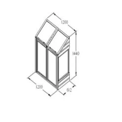 Forest Mini Greenhouse -Build4less Shop MGH 10 1