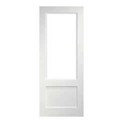 Madison White Primed Bevelled Glazed Internal Door - All Sizes