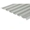Cladco 34/1000 Box Profile PVC Plastisol Coated 0.5mm Metal Roof Sheet (Goosewing Grey) - All Sizes
