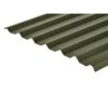 Cladco 34/1000 Box Profile PVC Plastisol Coated 0.7mm Metal Roof Sheet (Olive Green) - All Sizes