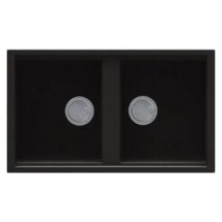 Best 450 Elleci 2 Bowl Granite Kitchen Sink - All Colours