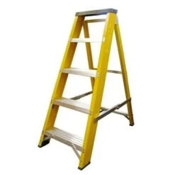 Lyte Fibreglass Swingback Tread Stepladder - All Sizes