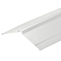 Cladco Metal Polyester Painted Nordic Ridge Flashing 195mm X 195mm X 3m - All Colours -Build4less Shop NordicRidgeFlashingsinPolyesterPaintWhite
