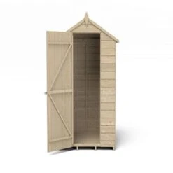4LIFE Overlap Pressure Treated 4ft X 3ft Apex Shed - No Window -Build4less Shop OPA43NWM 06 1024x724 1