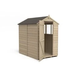 4LIFE Overlap Pressure Treated 6ft X 4ft Apex Shed - 4 Windows -Build4less Shop OPA464WMF 02 1024x724 2 30eb6769 aca3 446b 9706 e0b0e102eac0