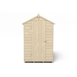 4LIFE Overlap Pressure Treated 6ft X 4ft Apex Shed - No Window -Build4less Shop OPA46NWM 05 1024x724 1