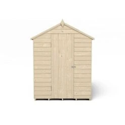 4LIFE Overlap Pressure Treated 7ft X 5ft Apex Shed - No Window -Build4less Shop OPA57NWM 05 1024x724 1