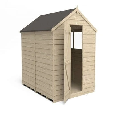4LIFE Overlap Pressure Treated 8ft X 6ft Apex Shed 20 4LIFE Overlap Pressure Treated 8ft X 6ft Apex Shed - Image 20