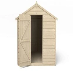4LIFE Overlap Pressure Treated 8ft X 6ft Apex Shed - No Window -Build4less Shop OPA68NWM 06 1024x724 1