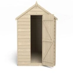 4LIFE Overlap Pressure Treated 8ft X 6ft Apex Shed - No Window -Build4less Shop OPA68NWM 07 1024x724 1
