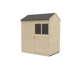 4LIFE Overlap Pressure Treated Reverse Apex Shed - All Sizes 22 4LIFE Overlap Pressure Treated Reverse Apex Shed - All Sizes -Build4less Shop OPR64M 03 1024x724 1