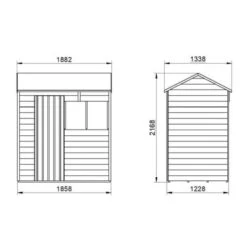 4LIFE Overlap Pressure Treated Reverse Apex Shed - All Sizes 27 4LIFE Overlap Pressure Treated Reverse Apex Shed - All Sizes -Build4less Shop OPR64M 18 1024x1024 1