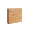 Oak Prefinished Shaker Skirting - 145mm X 16mm X 3.6m (Pack Of 4)
