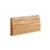 Oak Prefinished Traditional Architrave - 80mm X 16mm X 2100mm (Pack Of 5)