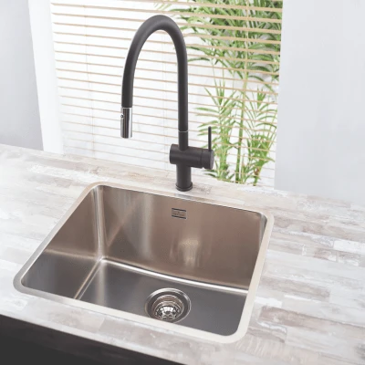 Ohio 50 X 40 Integrated Stainless Steel Kitchen Sink 2 Ohio 50 X 40 Integrated Stainless Steel Kitchen Sink - Image 2