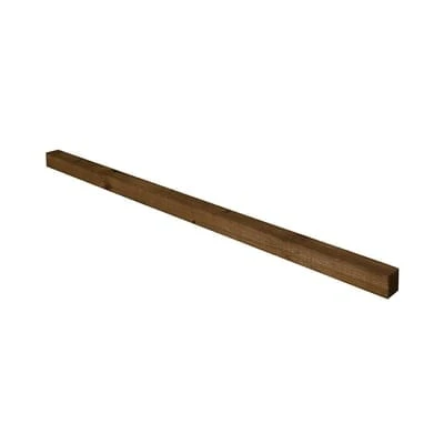 Forest Brown Incised Fence Post 6ft (180cm X 7.5cm X 7.5cm) 1 Forest Brown Incised Fence Post 6ft (180cm X 7.5cm X 7.5cm)