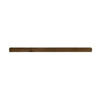Forest Brown Incised Fence Post 6ft (180cm X 7.5cm X 7.5cm) 2 Forest Brown Incised Fence Post 6ft (180cm X 7.5cm X 7.5cm) - Image 2