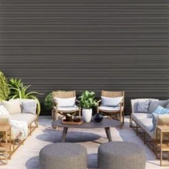 Piranha Shadow Gap Cladding Board - All Colours -Build4less Shop Piranha Shadow Gap Antique Grey Cladding Board backdrop to Garden Seating Space d4f107fc 07cc 4620 8fd1 9ac79d70fcca