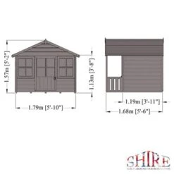 Pixie Playhouse - 6ft X 4ft -Build4less Shop Pixielinedrawing 700x 95dbedd6 658c 48af a66c b48f3c1b8b56