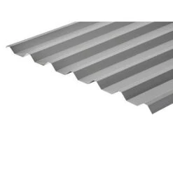 Cladco 34/1000 Box Profile Polyester Paint Coated 0.5mm Metal Roof Sheet (Light Grey) - All Sizes