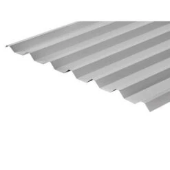 Cladco 34/1000 Box Profile Polyester Paint Coated 0.7mm Metal Roof Sheet (White) - All Sizes