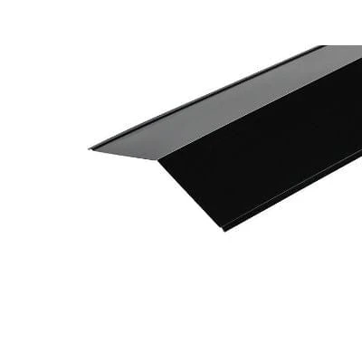 Cladco Metal Polyester Painted Ridge Flashing 3m - All Sizes 1 Cladco Metal Polyester Painted Ridge Flashing 3m - All Sizes