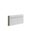 White Primed Shaker Architrave - 80mm X 16mm X 2100mm (Pack Of 5)