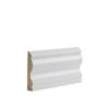 White Primed Victoriana Architrave - 100mm X 18mm X 2100mm