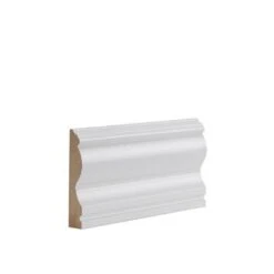 White Primed Victoriana Architrave - 100mm X 18mm X 2100mm