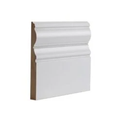 White Primed Victoriana Skirting - 145mm X 18mm X 3.6m (Pack Of 4)