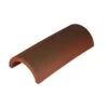 Redland Rosemary Clay Baby Ridge Tile - Smooth Medium Mix Brindle
