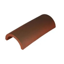 Redland Rosemary Clay Baby Ridge Tile - Smooth Medium Mix Brindle