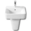 Roca Senso 550mm Square Wall-Hung Basin 1 Tap Hole