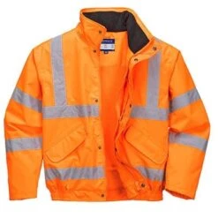 Portwest Hi-Vis Breathable Mesh Lined Jacket - All Sizes