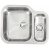 Reginox Alaska 1.5 Bowl Stainless Steel Undermount Kitchen Sink - All Style