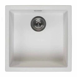 Amsterdam 40 1 Bowl Granite Composite Kitchen Sink - All Colours -Build4less Shop ReginoxAmsterdam40w