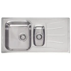 Comfort Diplomat 1.5 Stainless Steel Inset Kitchen Sink