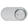 Comfort Galicia Stainless Steel Inset Kitchen Sink