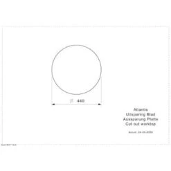 Commercial Atlantis Stainless Steel Inset Sink Without Overflow -Build4less Shop ReginoxCommercialAtlantis1