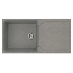 Ego 480 Elleci Granite 1 Bowl Kitchen Sink - All Colours -Build4less Shop ReginoxEgo480tt
