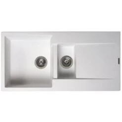 Harlem 1.5 Bowl Granite Composite Kitchen Sink - All Colours 10 Harlem 1.5 Bowl Granite Composite Kitchen Sink - All Colours -Build4less Shop ReginoxHarlem1.5Bowlw